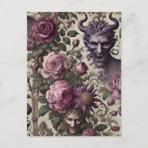 The Query of Blight - Gotisch Victoriaans Feestdagenkaart