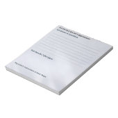 The "Quick Notes" Appointment & Questions Notitieblok (Gedraaid)