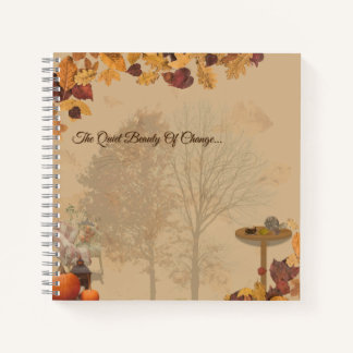 The Quiet Beauty Of Change _Autumn Notebook Notitieboek