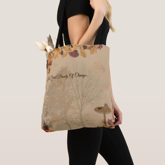 The Quiet Beauty Of Change - Autumn Tote Bag (De près)
