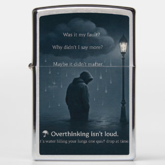 The Quiet Spiral – Realistic Overthinking Tee