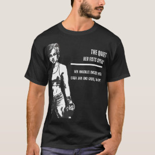 The Quiet Storm - Haar Vuisten Spreken Boekdelen T-shirt