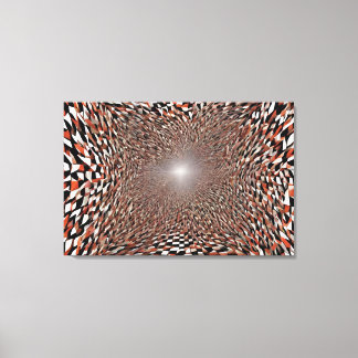 The rabbit hole  canvas afdruk