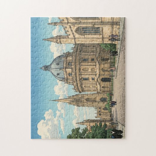 The Radcliffe Camera in Oxford University Legpuzzel (Verticaal)