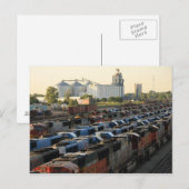 The Railroad Yard Briefkaart (Voorkant / Achterkant)