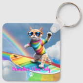 The Rainbow Rider Sleutelhanger (Achterkant)
