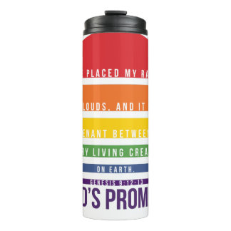 The Rainbow Truth God's Promise Thermal Tumbler Thermosbeker
