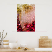 The Raining Woman on a Wall Poster (Keuken)