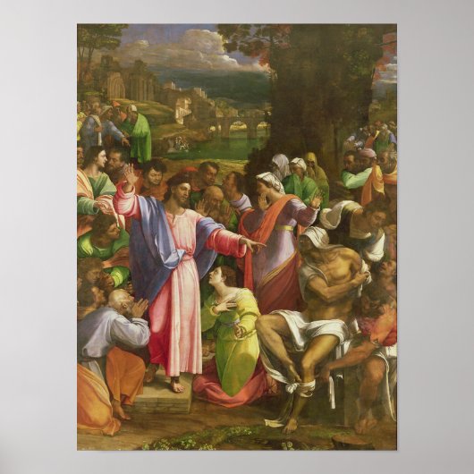 The Raising of Lazarus, c.1517-19 Poster (Voorkant)