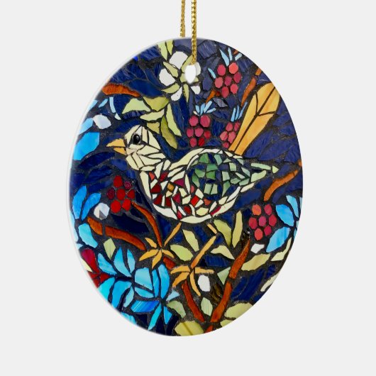 'The Raspberry Thief' - Ornement en céramique (Droite)