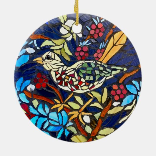 'The Raspberry Thief' - Ornement en céramique (Dos)