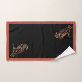 The Raven Bath Towel Set (Serviette à main)