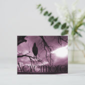 The Raven - Nevermore Sunbeams & Tree Briefkaart (Staand voorkant)