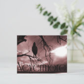 The Raven - Nevermore Sunbeams & Tree Briefkaart (Staand voorkant)
