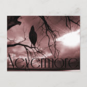 The Raven - Nevermore Sunbeams & Tree Briefkaart (Voorkant)