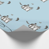 The Raven & The Writing Desk - Inpakpapier (Hoek)