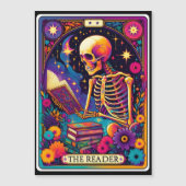 "The Reader" Tarot Kaart magneet (Voorkant)