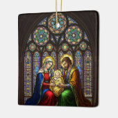 The Reason for the Season Nativity personalized Keramisch Ornament (Links)