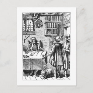 The Receiver of Taxes, na een houtsnip in Praxis Briefkaart