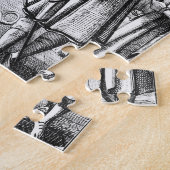 The Receiver of Taxes, na een houtsnip in Praxis Legpuzzel (Zijkant)