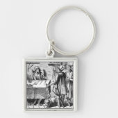 The Receiver of Taxes, na een houtsnip in Praxis Sleutelhanger (Voorkant)