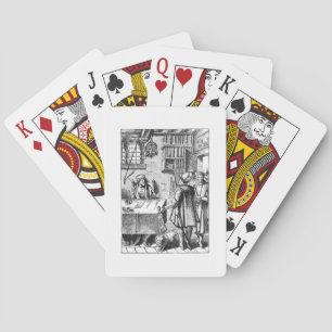 The Receiver of Taxes, na een houtsnip in Praxis Speelkaarten