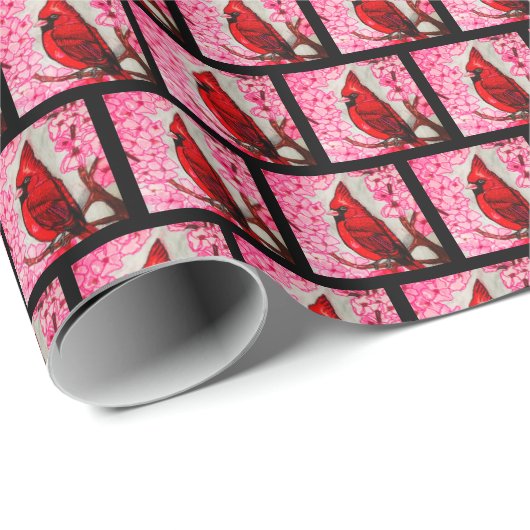 THE RED CARDINAL CADEAUPAPIER (Rol Hoek)