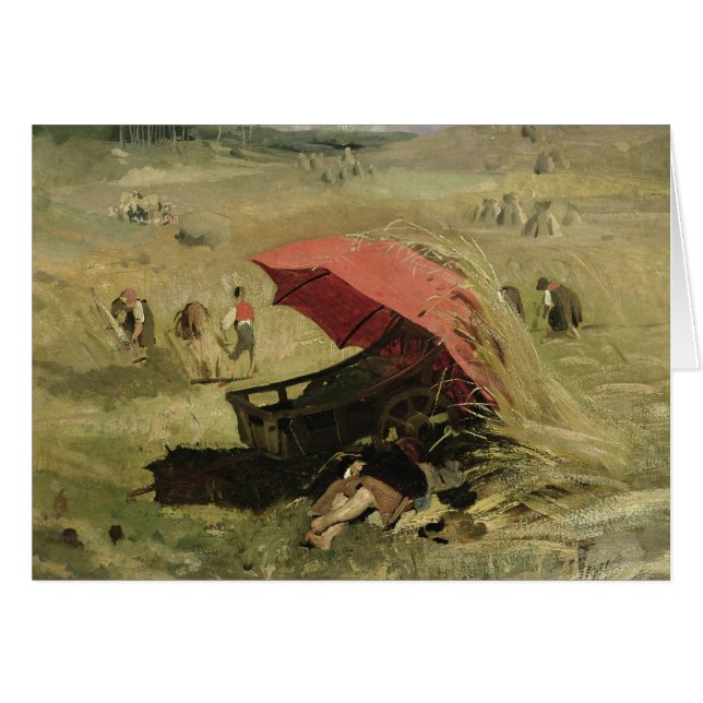 The Red Sunshade, c.1860 (Voorkant Horizontaal)