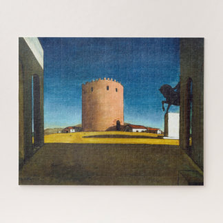 The Red Tower | Giorgio de Chirico |  Legpuzzel