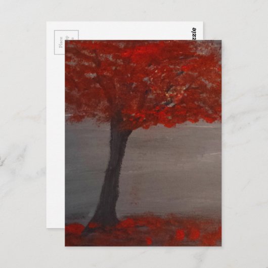 The Red Tree Briefkaart (Voorkant / Achterkant)