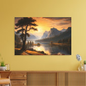 The Refuge of Serenity (expanded image) Canvas Afdruk (Insitu (Woonkamer))