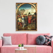 The Reliquary of St. Ursula, 1489 Canvas Afdruk (Insitu (Woonkamer))