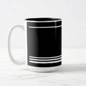 The Reset 2026 Minimal Black & White Mug (Gauche)