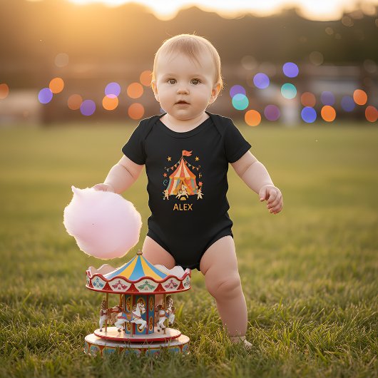 The Retro Circus Crew Romper