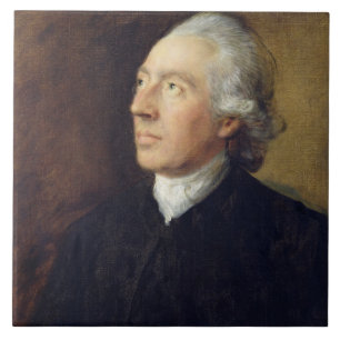 The Rev. Humphrey Gainsborough, c.1770-4 (olie op Tegeltje