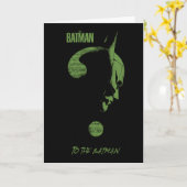 The Riddler "To The Batman" Question Mark Kaart (Gele Bloem)