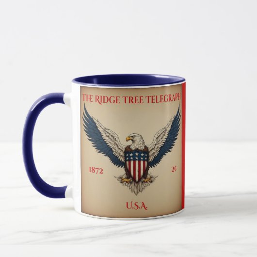 The Ridge Tree Telegraph Mug (Gauche)