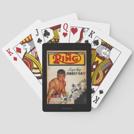 The Ring Magazine Cover 2 Pokerkaarten (Achterkant)