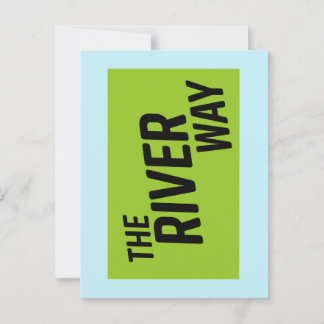 The River Way Briefkaart