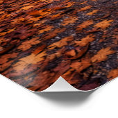 The Road Between Seasons – Time and Choice  Perfect Poster (Hoek)