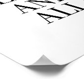 The Road No Foto van Robert Frost Poster (Hoek)