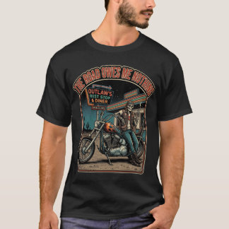 The Road Owes Me Nothing Biker T-Shirt