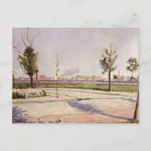The Road to Gennevilliers, 1883 Briefkaart