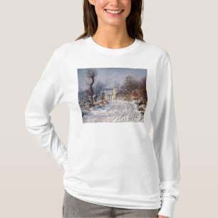 The Road to Giverny, Winter, 1885 T-shirt