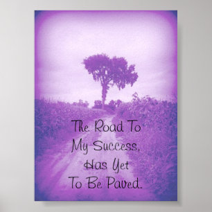 The Road To My Success Poster