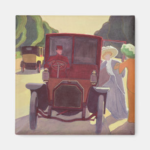 The Road with Acacias, 1908 Magneet