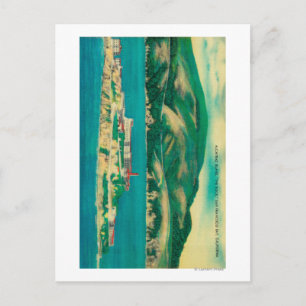 The Rock, Alcatraz Island en San Francisco Briefkaart