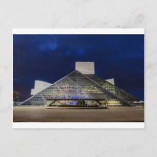 The Rock and Roll Hall of Fame in Dusk Briefkaart