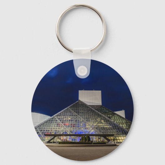 The Rock and Roll Hall of Fame in Dusk Sleutelhanger (Voorkant)
