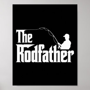 The Rodfather Funny Vist vader Humor Poster